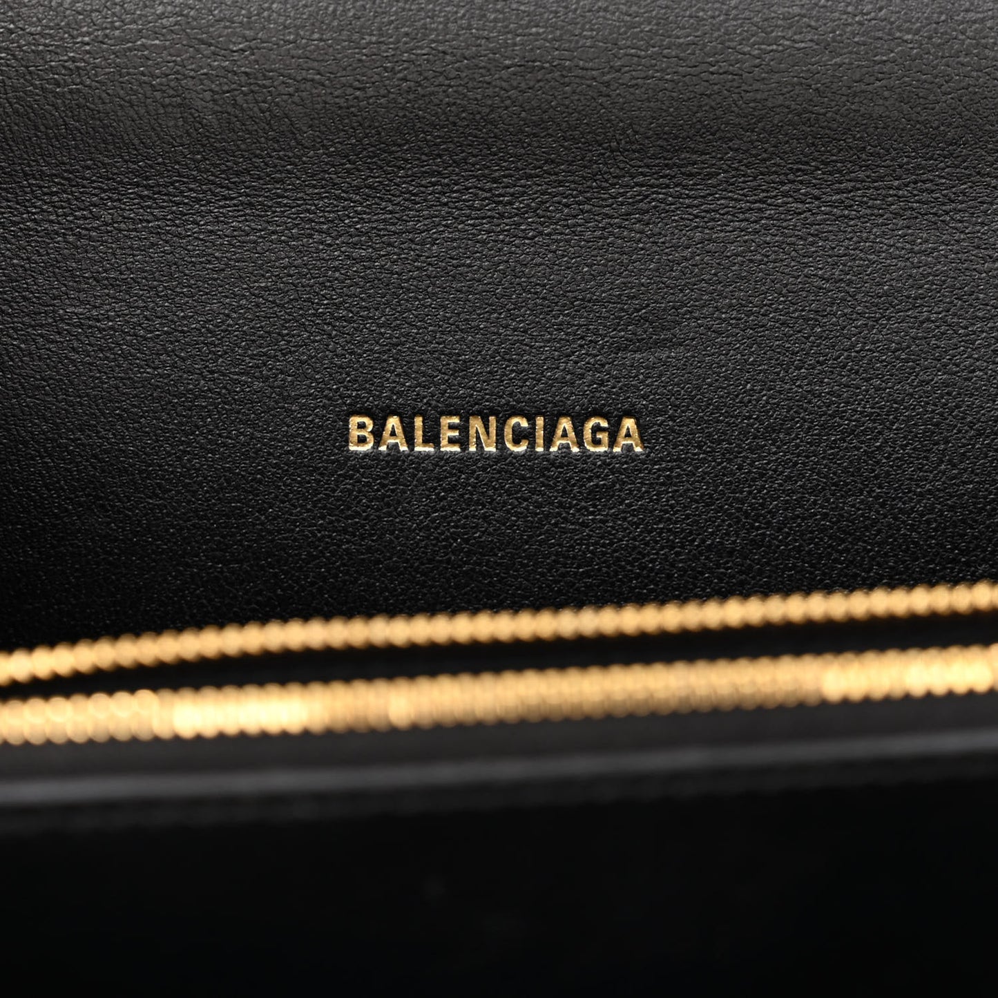 Box Calfskin S Sharp Chain Shoulder Bag Black