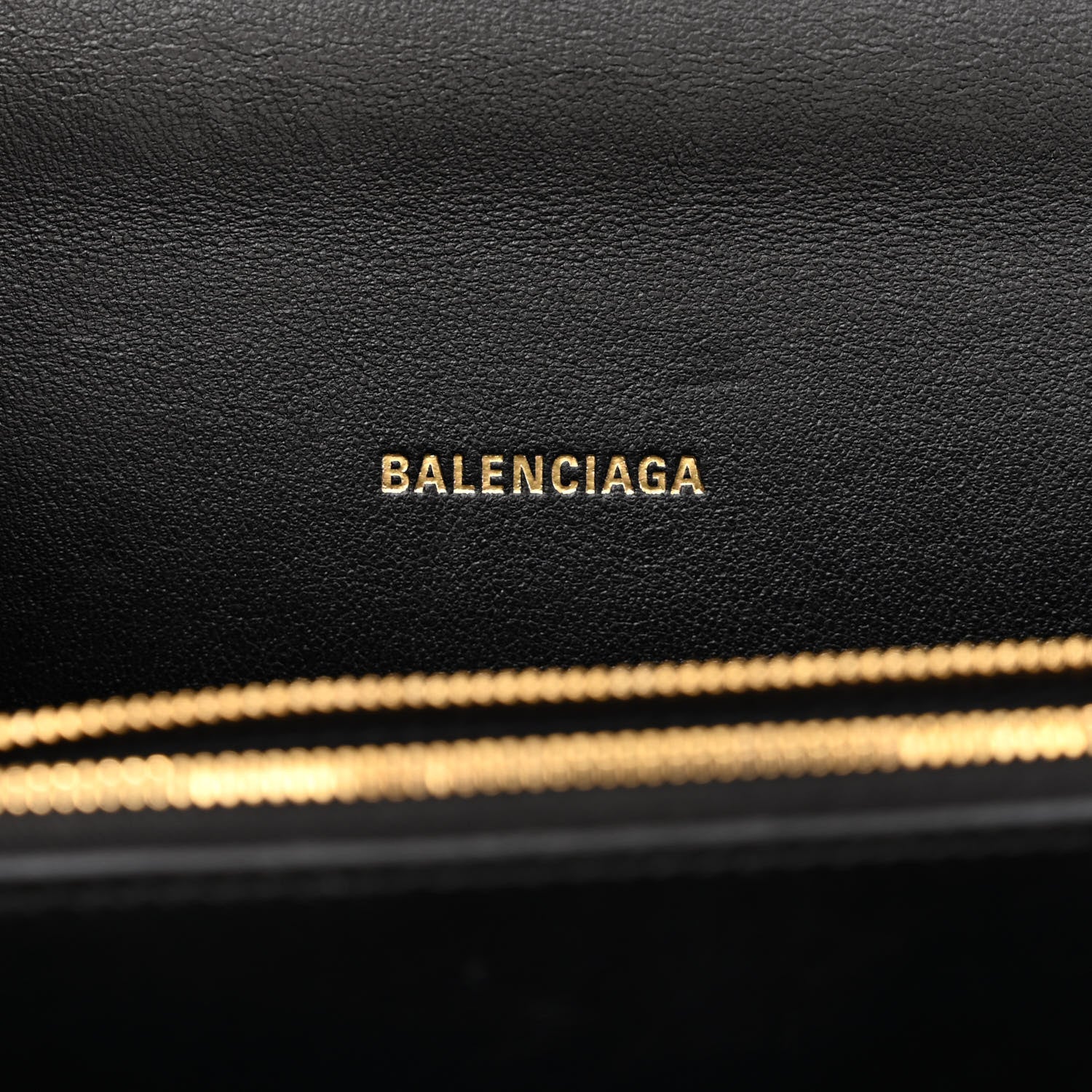 Balenciaga Box Calfskin S Sharp Chain Shoulder Bag Black 6 of 10