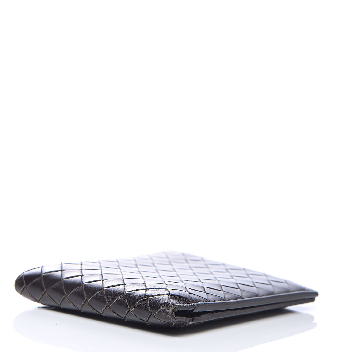 Bottega Veneta Nappa Intrecciato Bi-Fold Wallet Ebano 4 of 10