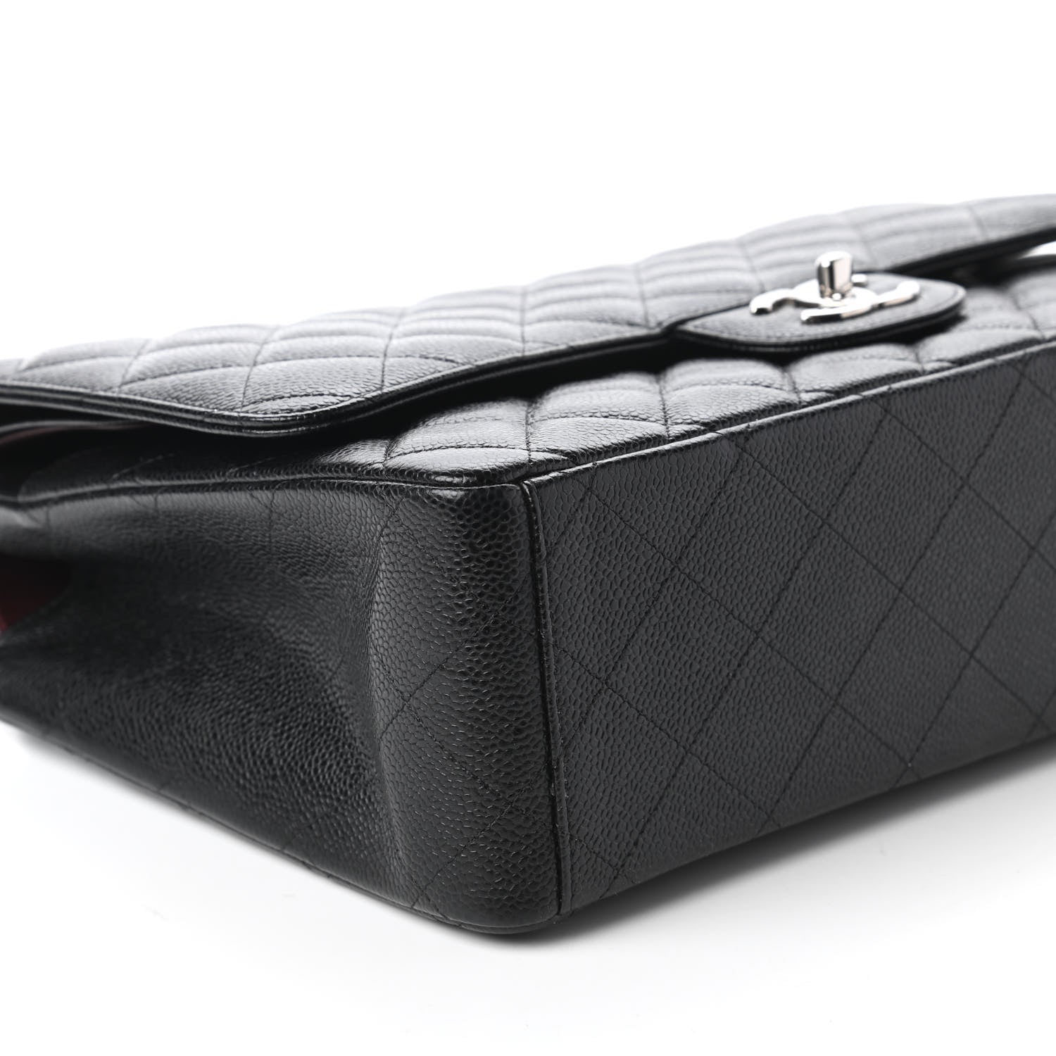 Chanel Caviar Quilted Maxi Double Flap Black 6 of 10