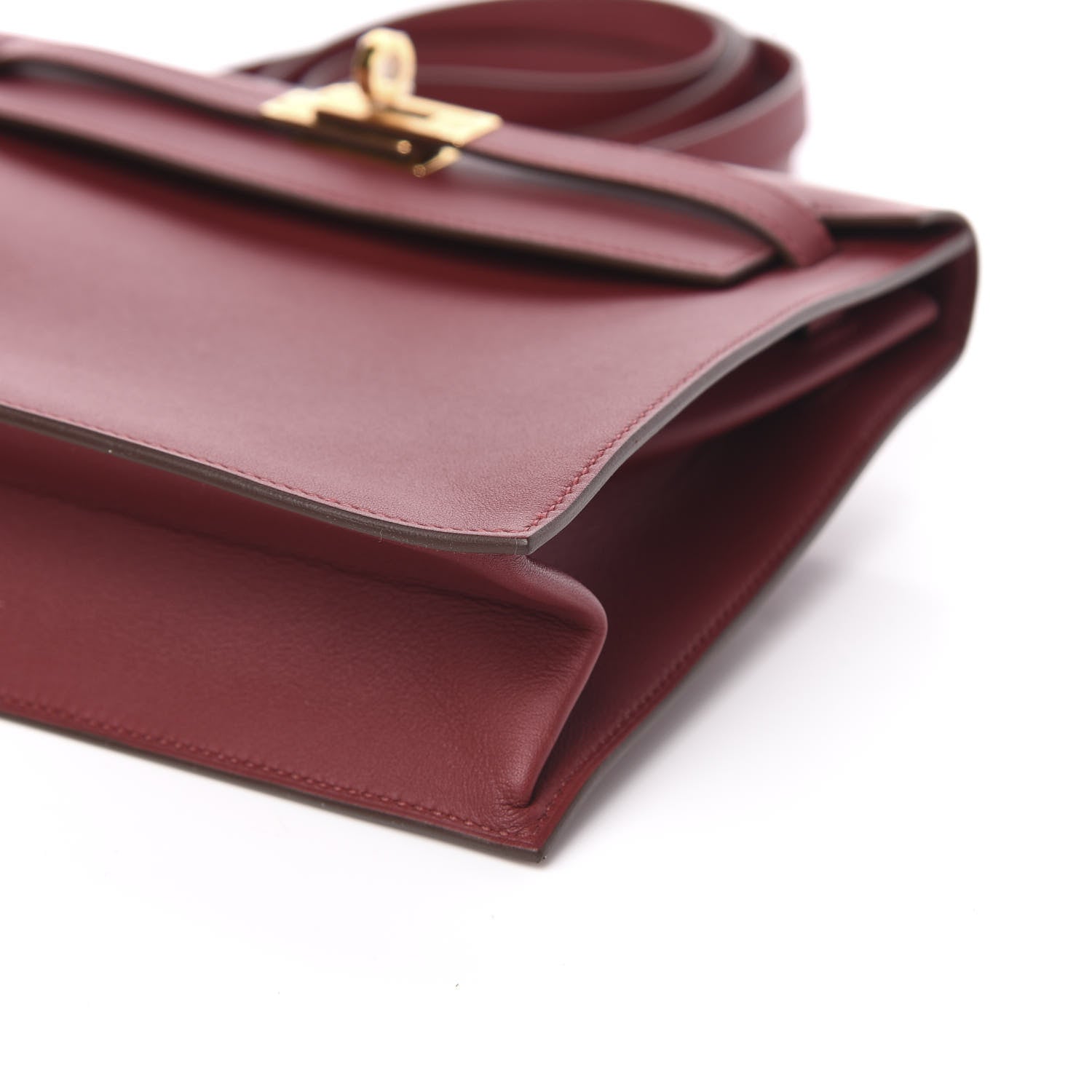 Hermes Swift Kelly Danse II Belt Bag Rouge H 9 of 11