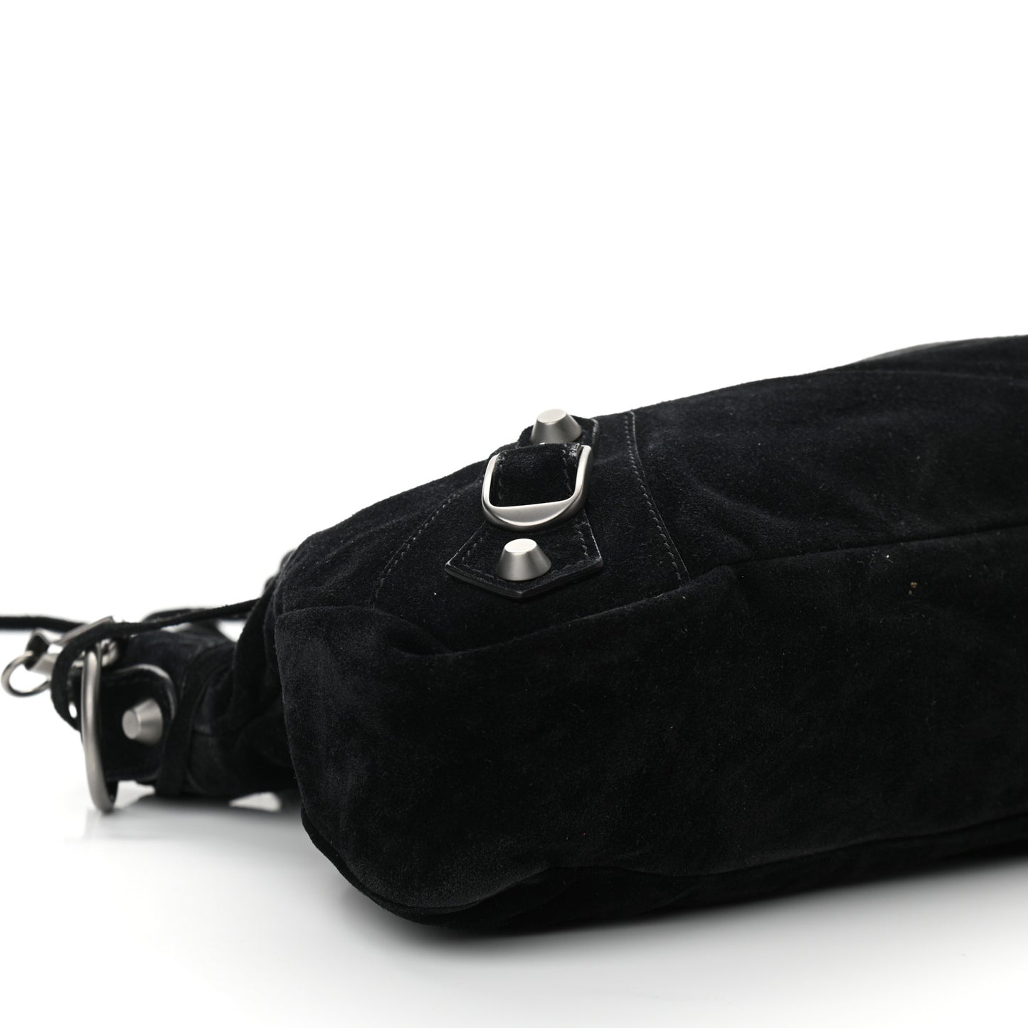 Baby Daim Suede Classic Hardware First Black