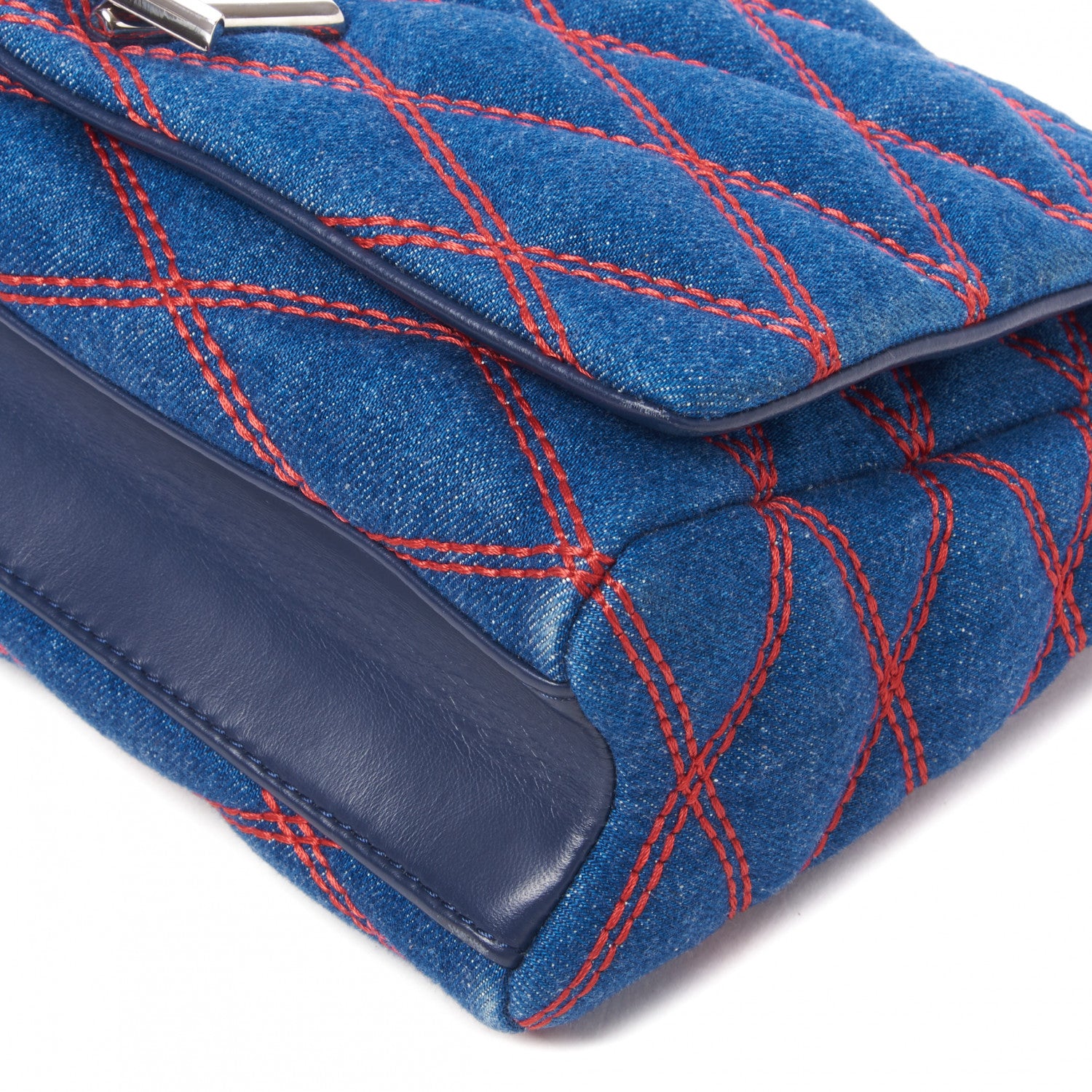 Louis Vuitton Denim Malletage GO-14 MM Denim Dark 5 of 9