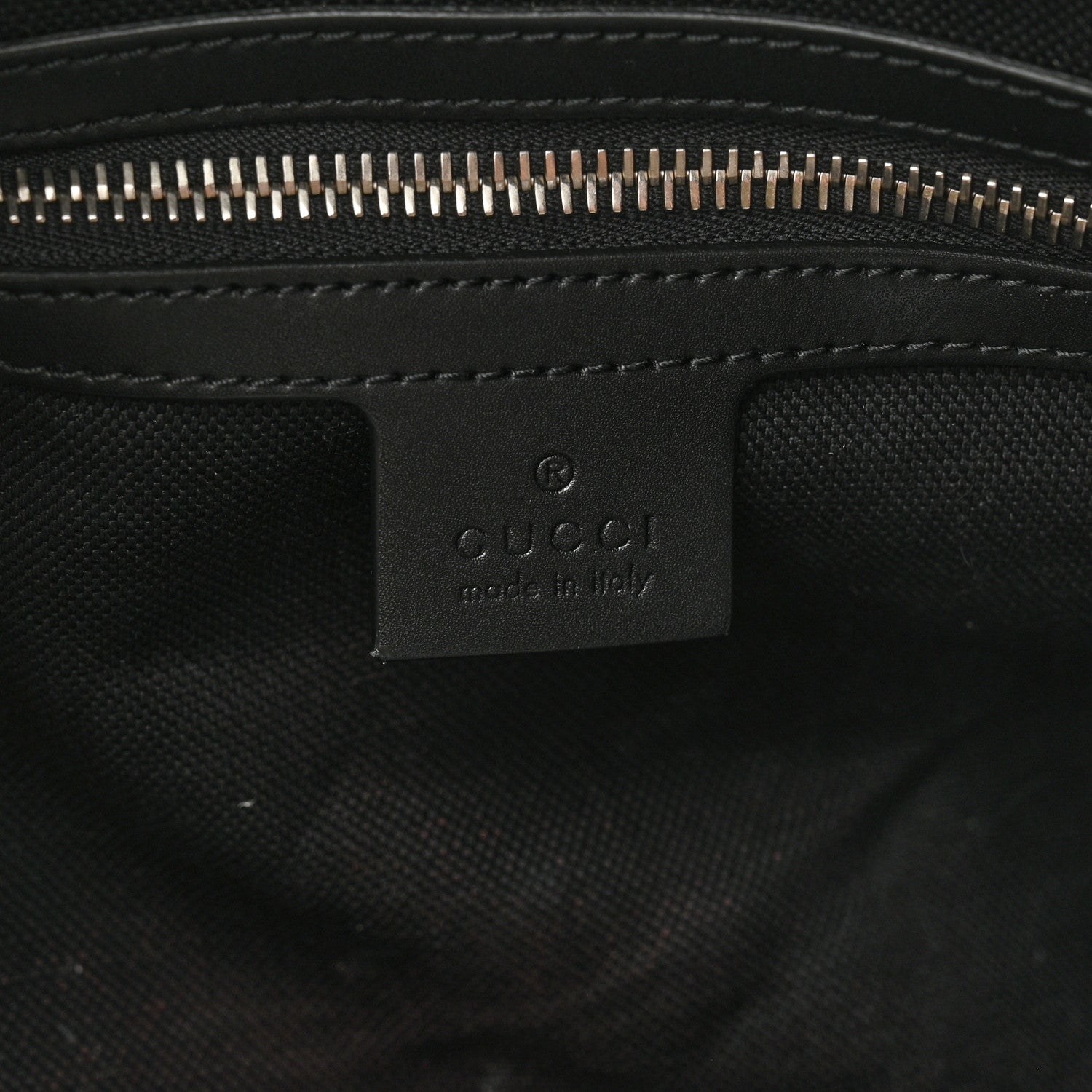 Gucci Soft GG Supreme Monogram Appia Calfskin Web Large Carry On Duffle Bag Black Grey 5 of 9