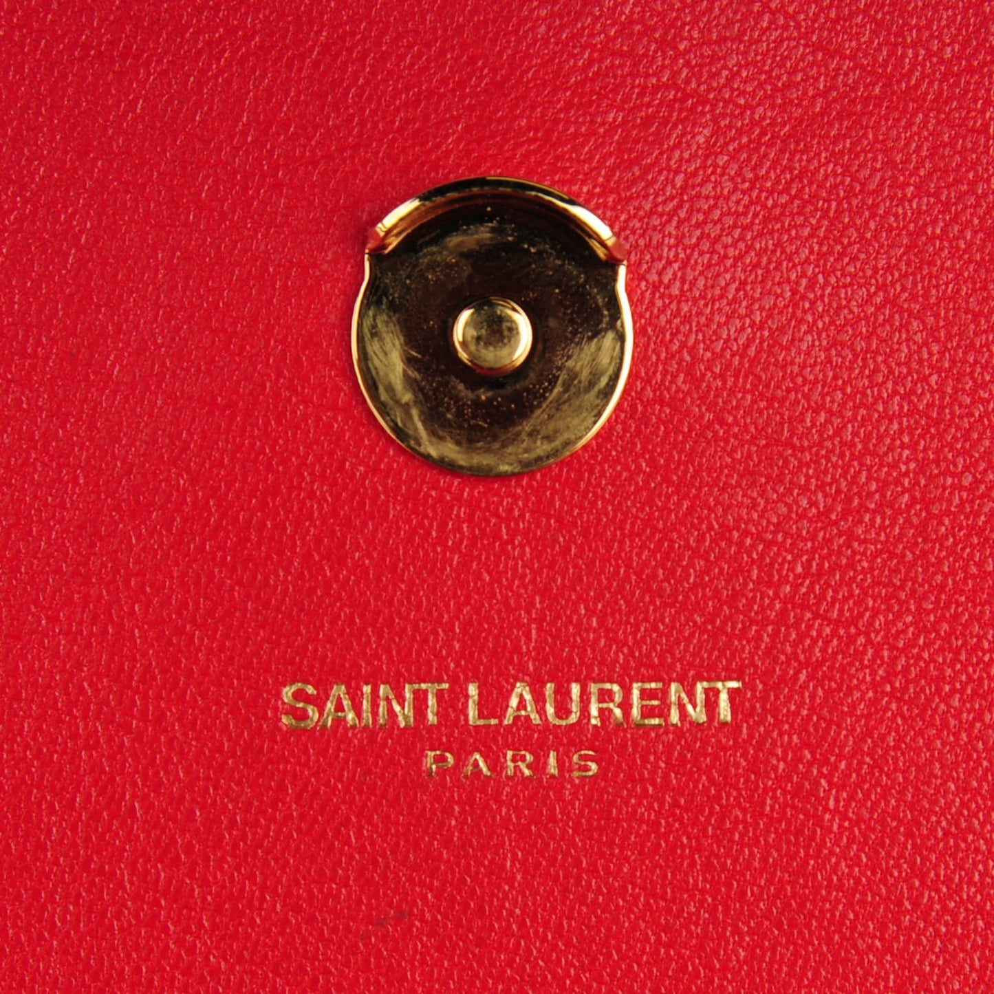SAINT LAUREN Monogram Calfskin Medium Star Print Tassle Chain Shoulder Bag