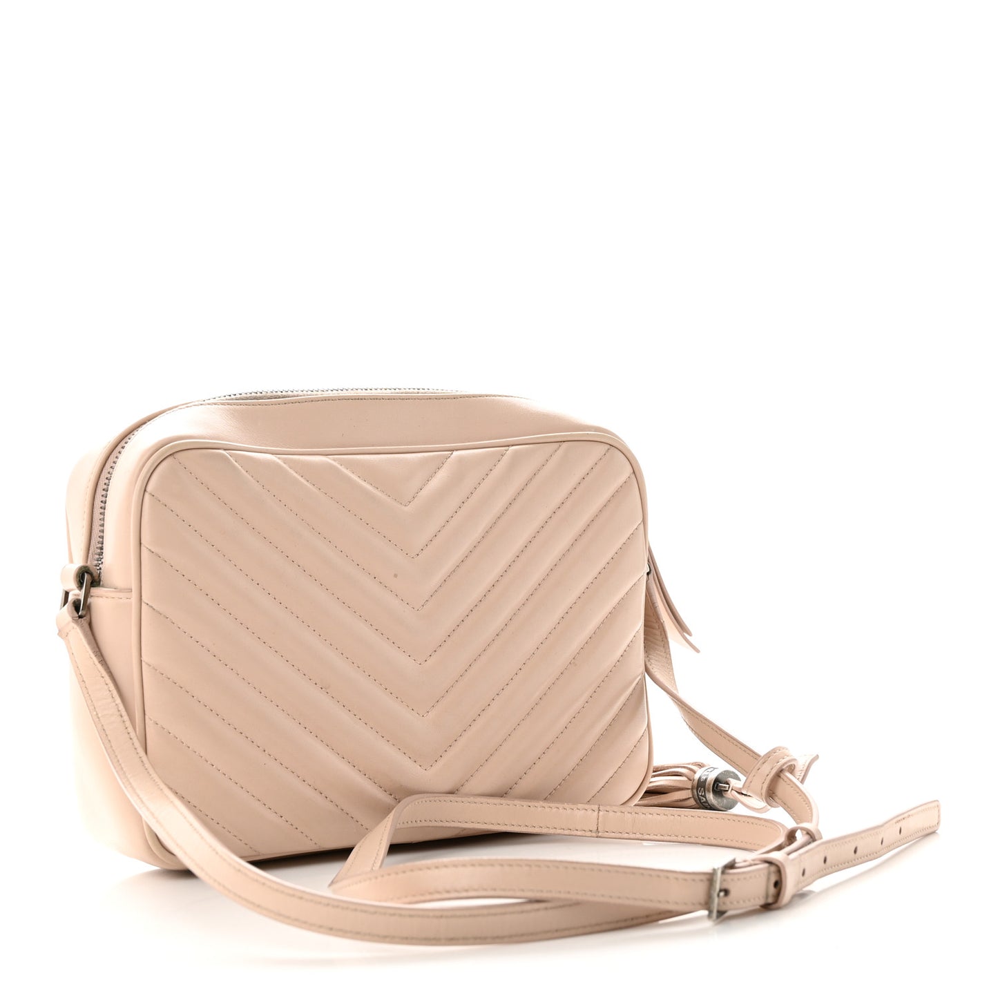 Calfskin Matelasse Monogram Lou Camera Bag Marble Pink