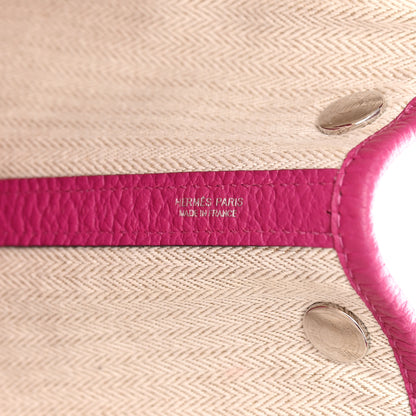 Hermes Vache Country Garden Party 30 TPM Rose Pourpre 6 of 16