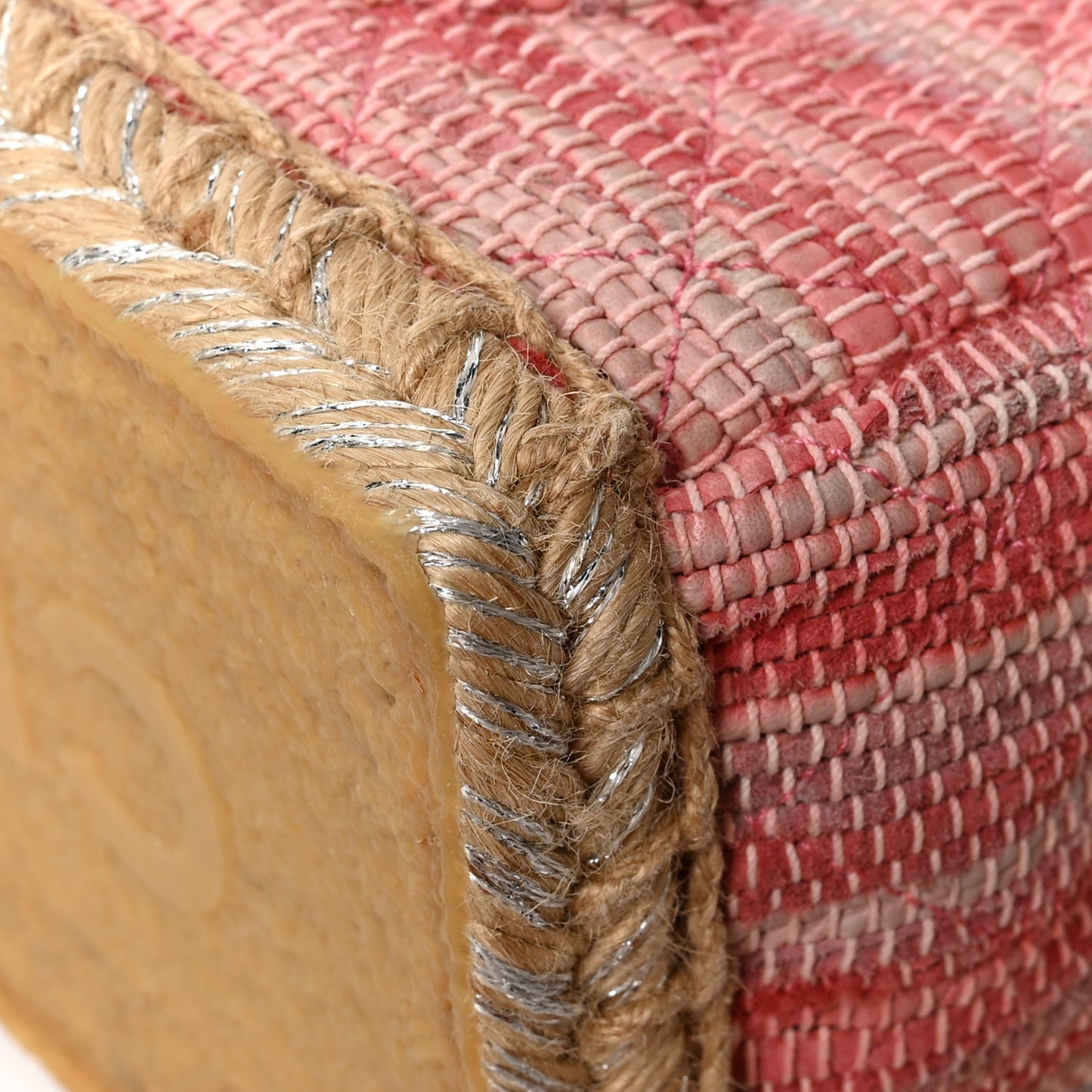 Tweed Single Flap Pink