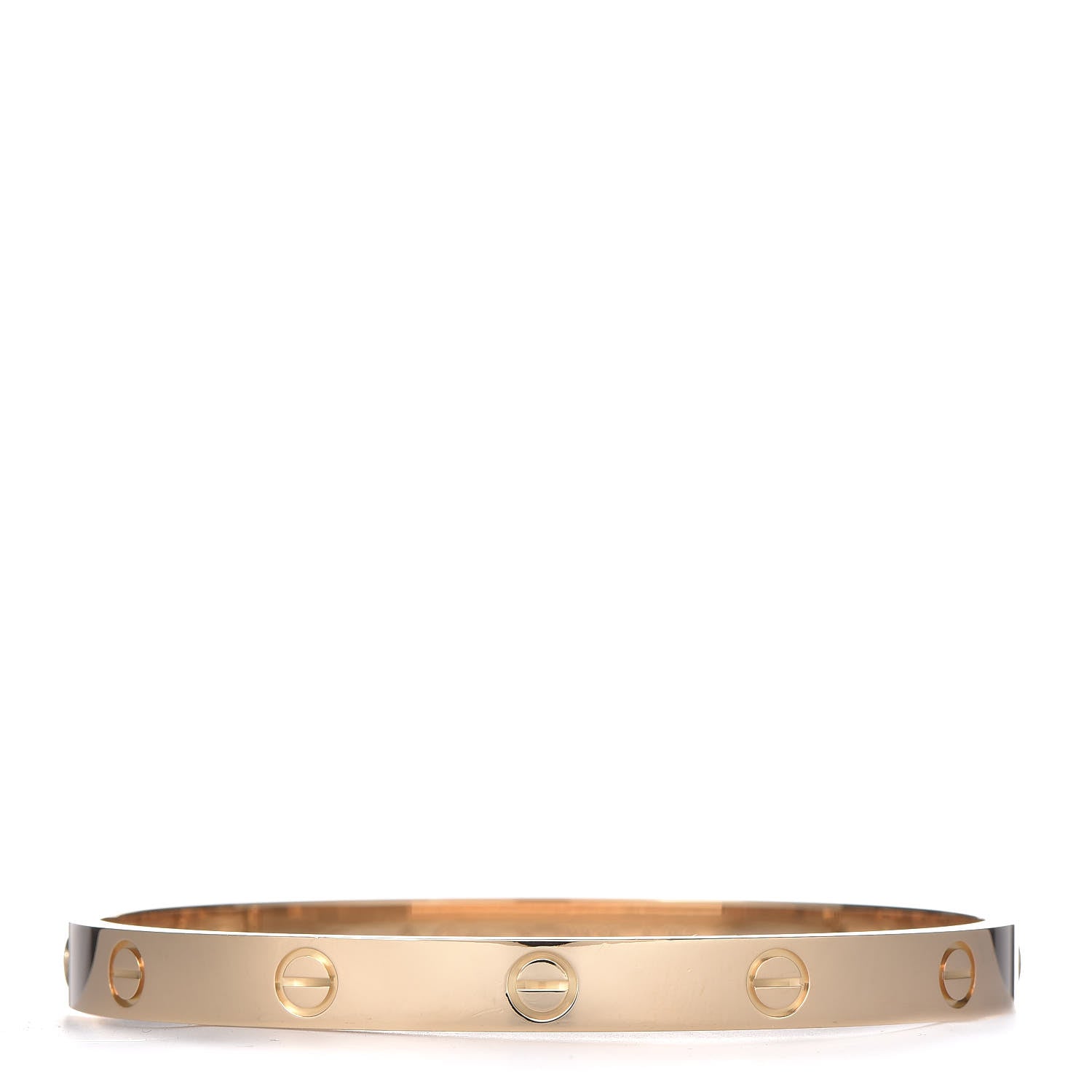 Cartier 18K Yellow Gold LOVE Bracelet 18 1 of 7