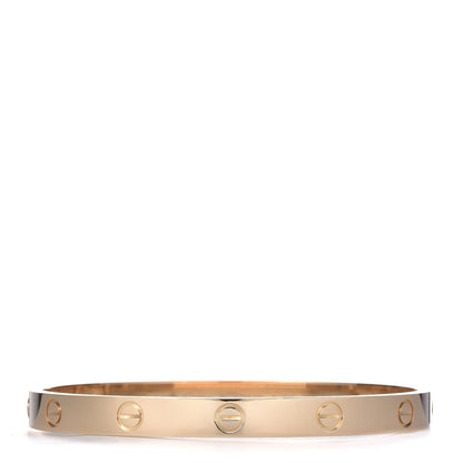 Cartier 18K Yellow Gold LOVE Bracelet 18 1 of 7