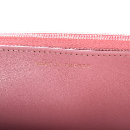 Chanel Iridescent Caviar Quilted Wallet on Chain WOC Rose Pink 7 of 9