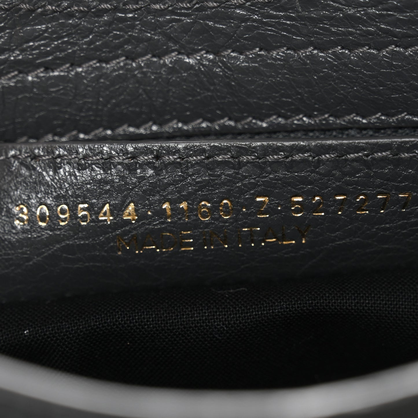Agneau Giant 12 Gold Hardware Mini City Gris Fossile