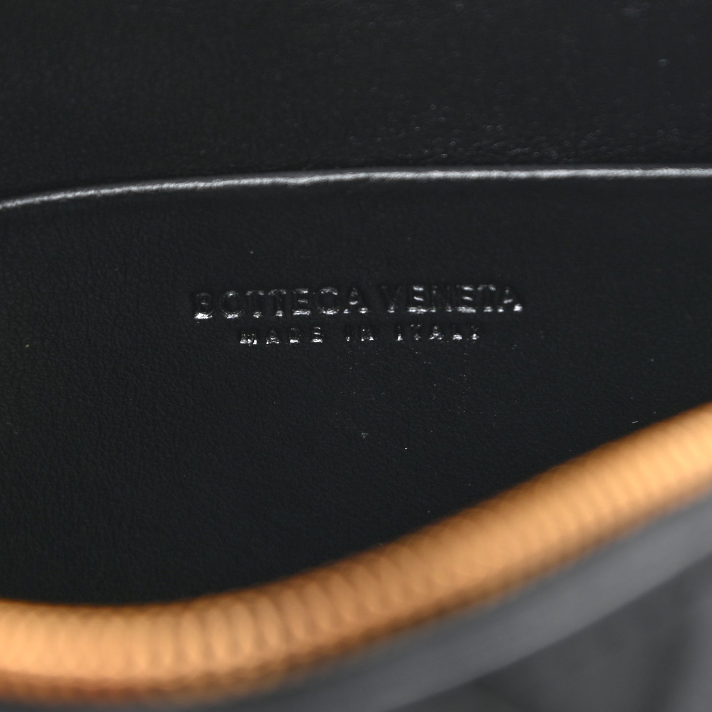 Nappa Intrecciato Mini Loop Camera Bag Black