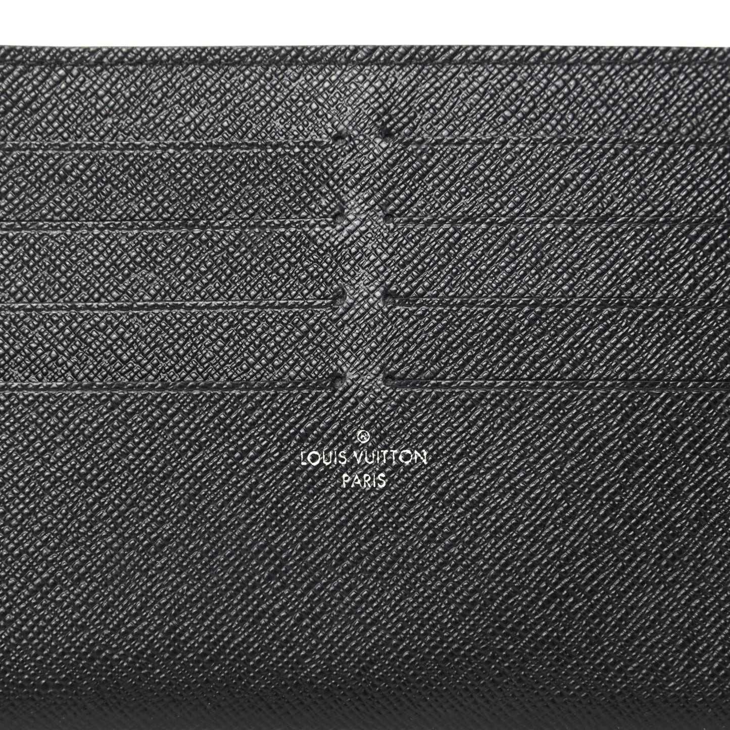 Calfskin Felicie Chain Wallet Card Holder Insert Black