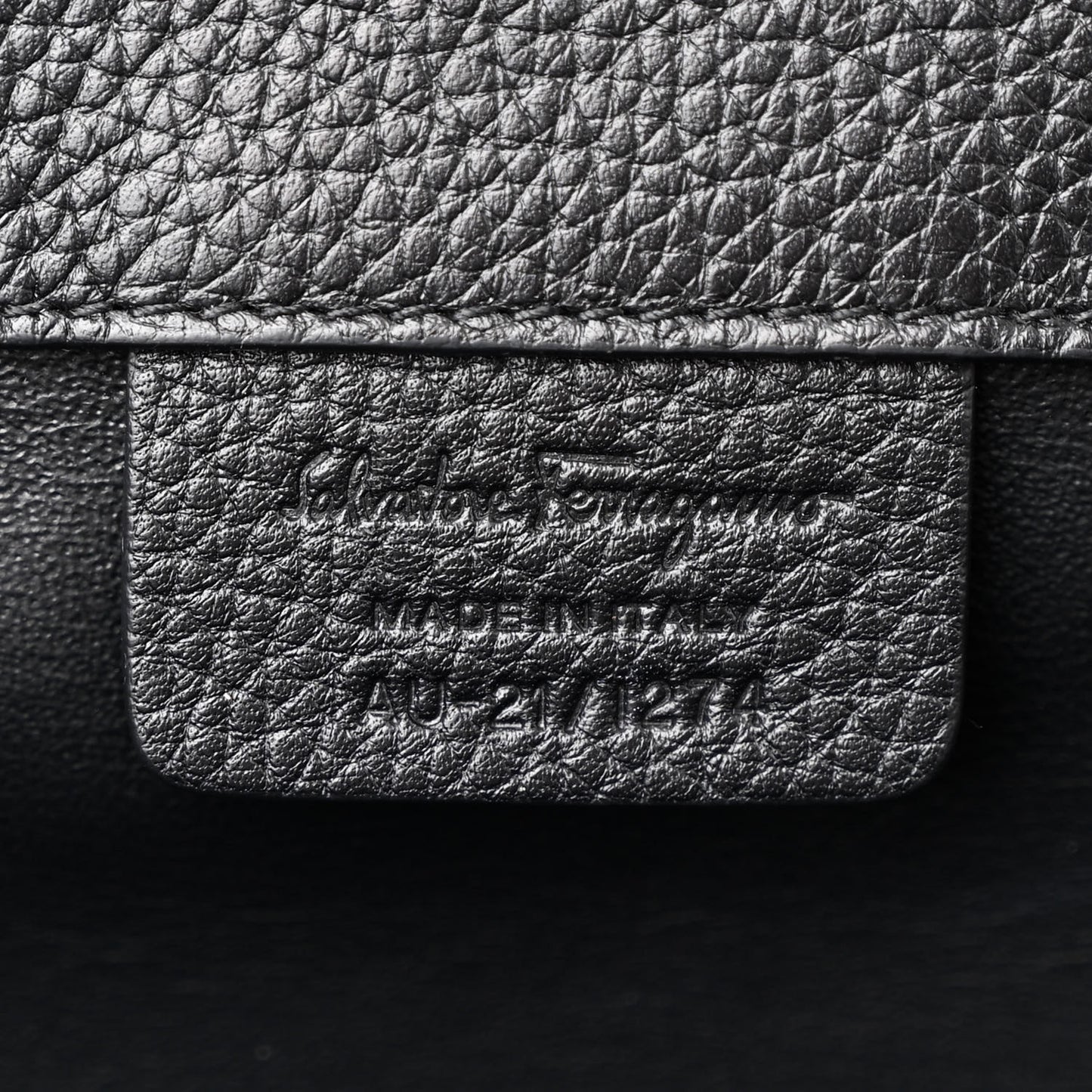 Calfskin Large Studio Bag Dune Bone Black