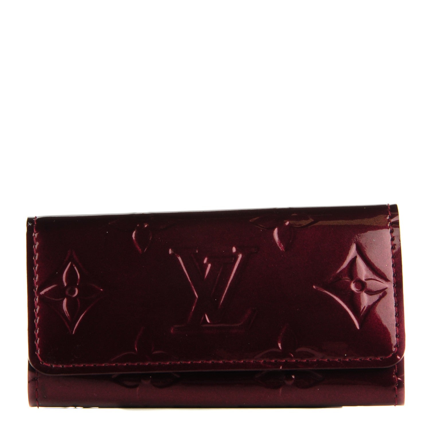 Louis Vuitton Vernis Multicles 4 Key Holder Rouge Fauviste 1 of 7
