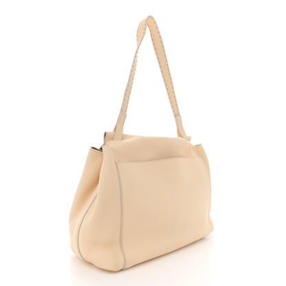 The Row Grained Calfskin Sidekick Beige 3 of 13