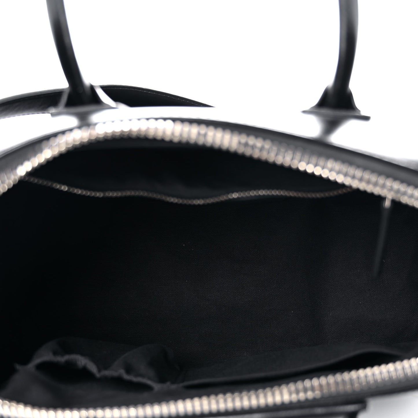 Shiny Lord Calfskin Medium Antigona Black
