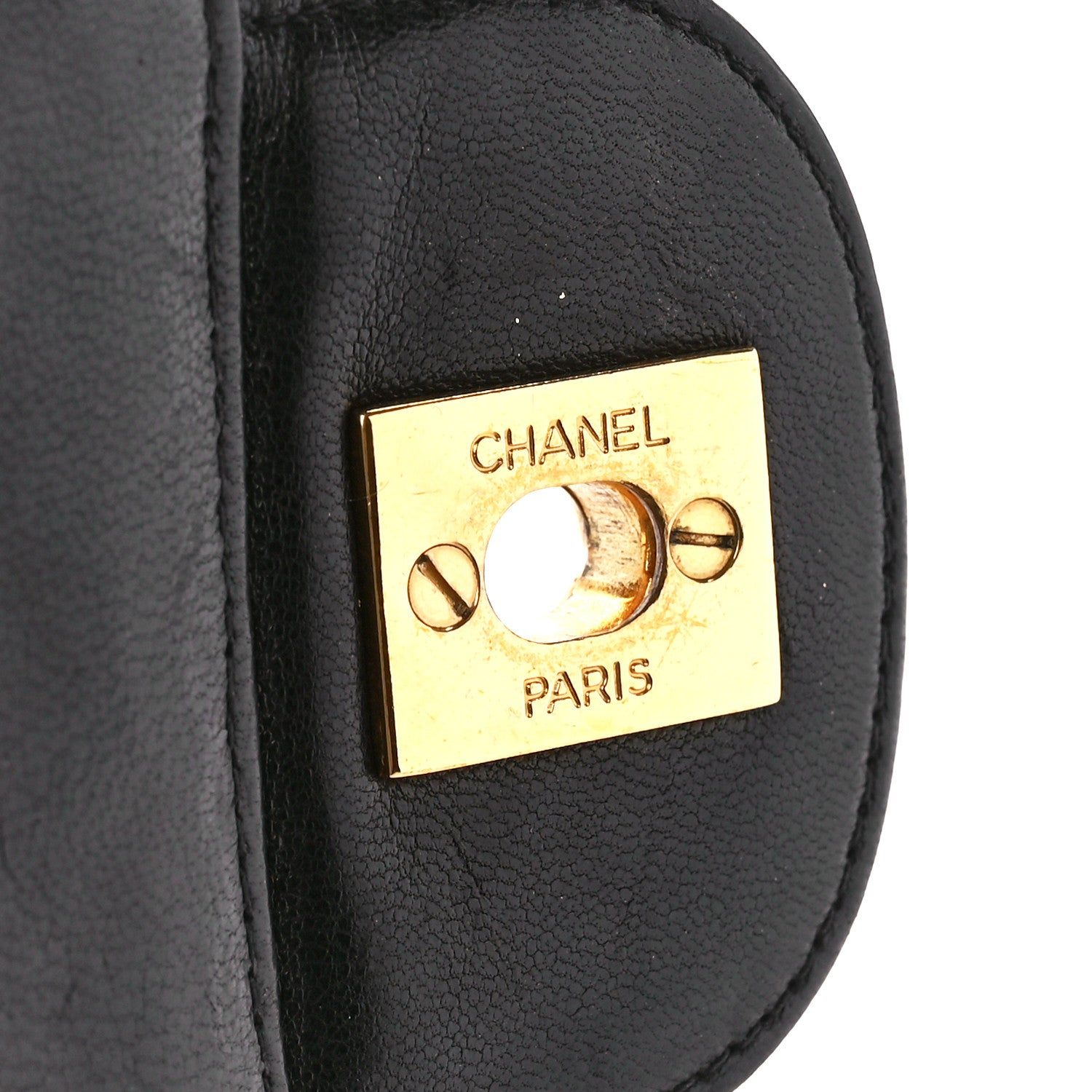 Chanel Lambskin Quilted Jumbo Single Flap Black 6 of 12