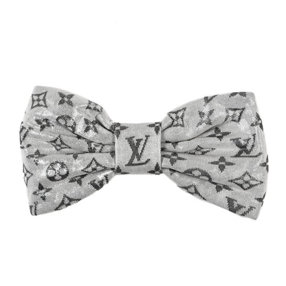 Louis Vuitton Monogram Jacquard Headband Gray Black 1 of 4