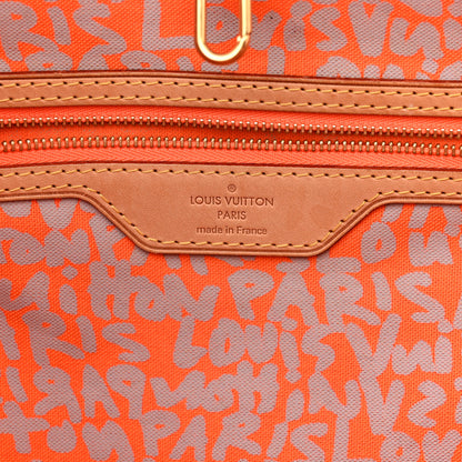 Louis Vuitton Monogram Graffiti Neverfull GM Orange 6 of 13