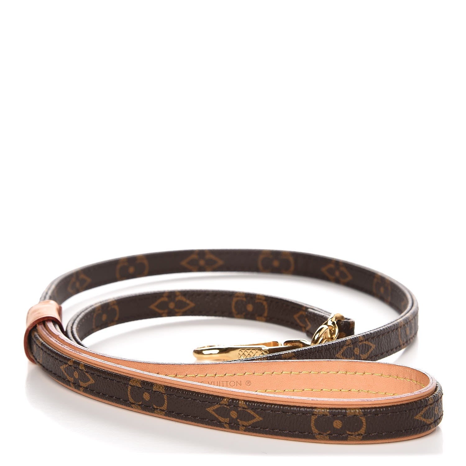Louis Vuitton Monogram Baxter Dog Leash MM 1 of 4
