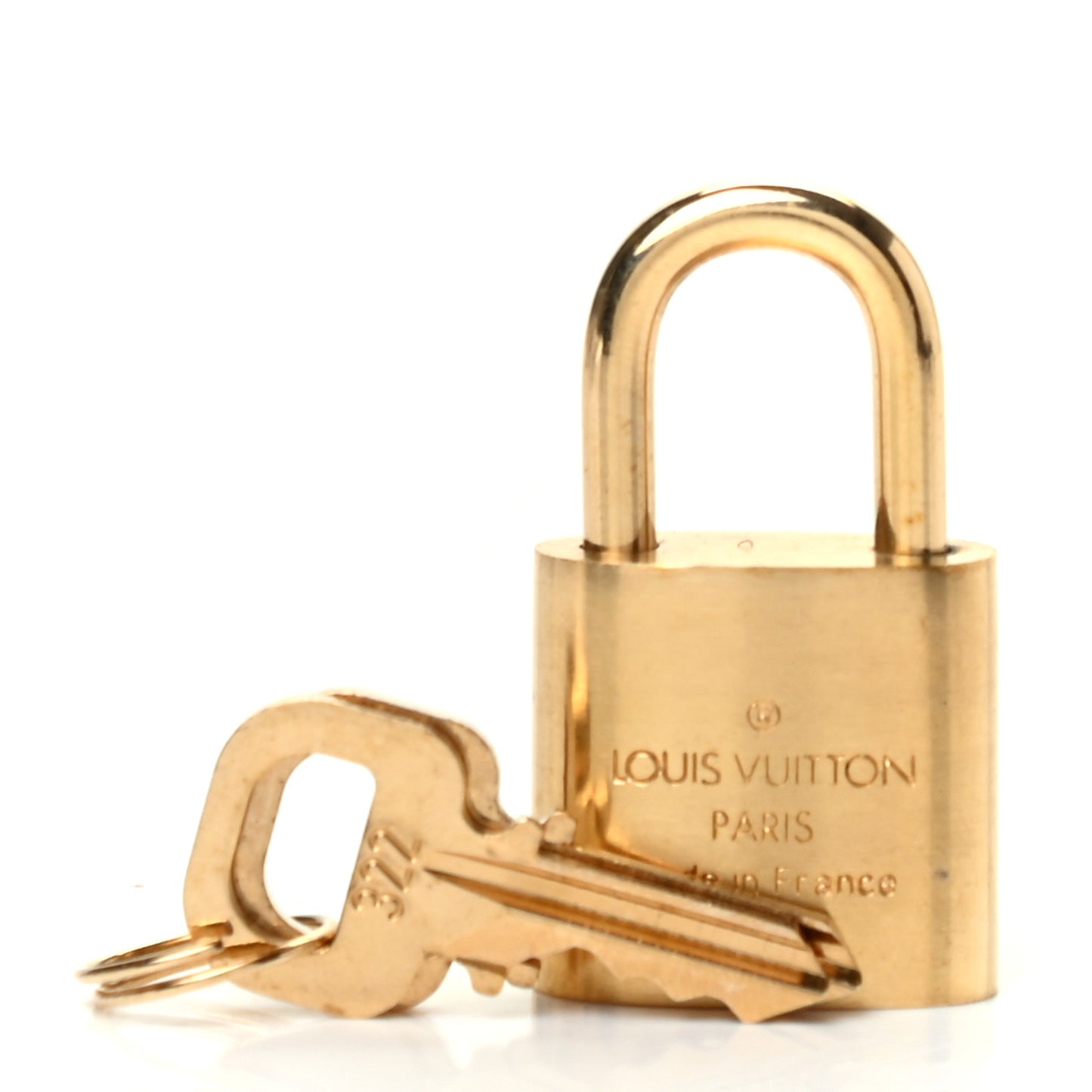Brass Lock and 2 Keys Set