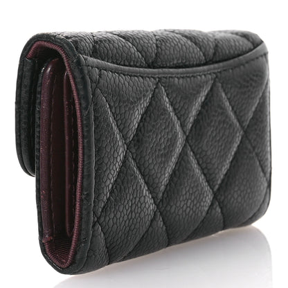 Chanel Caviar Quilted 6 Key Holder Black 3 of 11