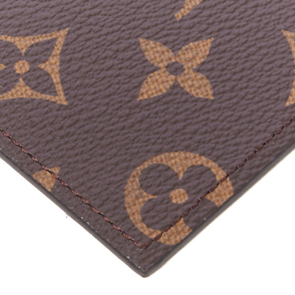 Louis Vuitton Monogram Felicie Chain Wallet Zippered Insert Fuchsia 5 of 7