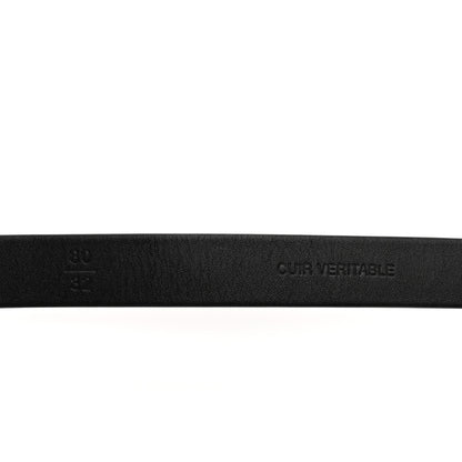 Chanel Calfskin CC Pearl Chain Belt 80 32 Black 6 of 6
