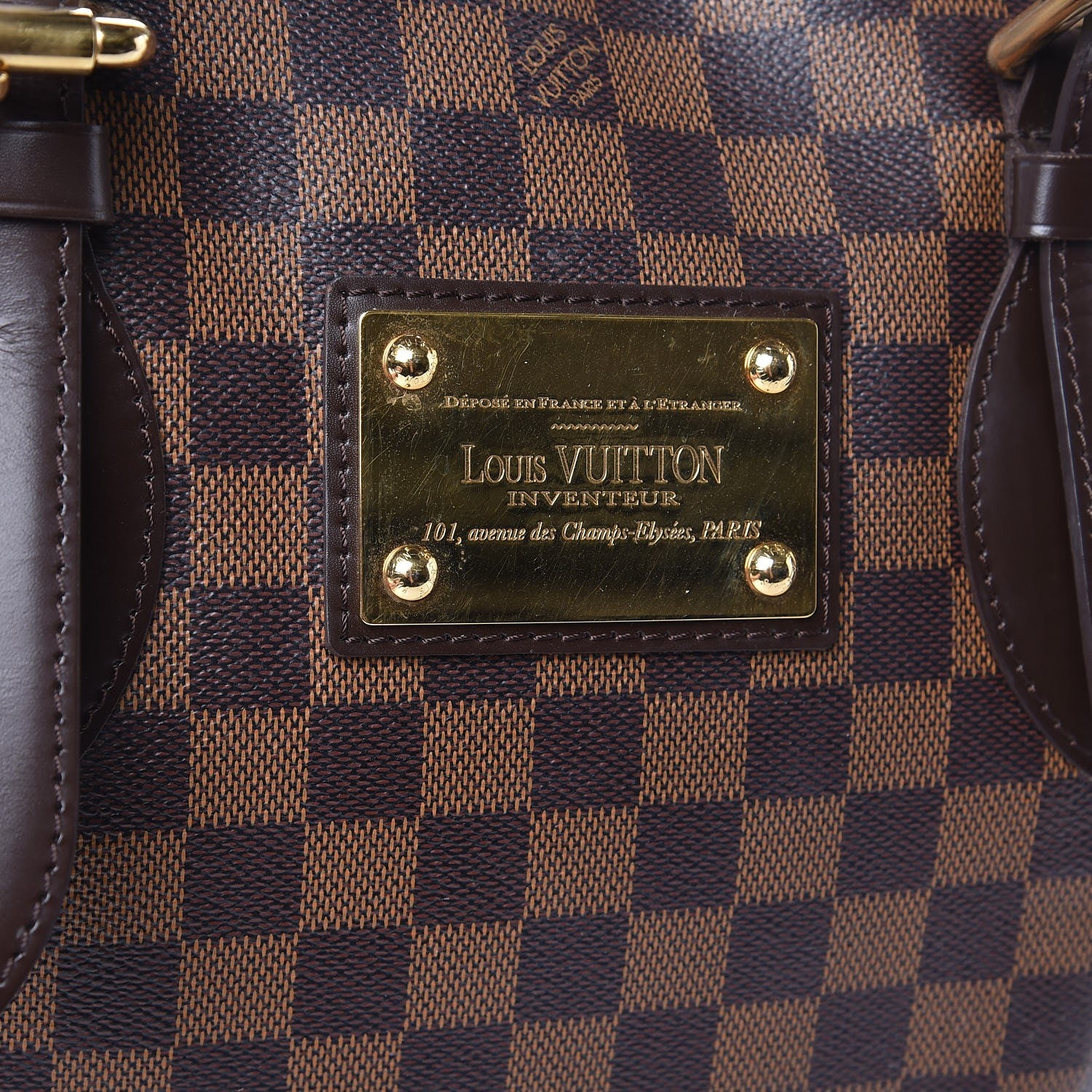Louis Vuitton Damier Ebene Hampstead MM 10 of 17