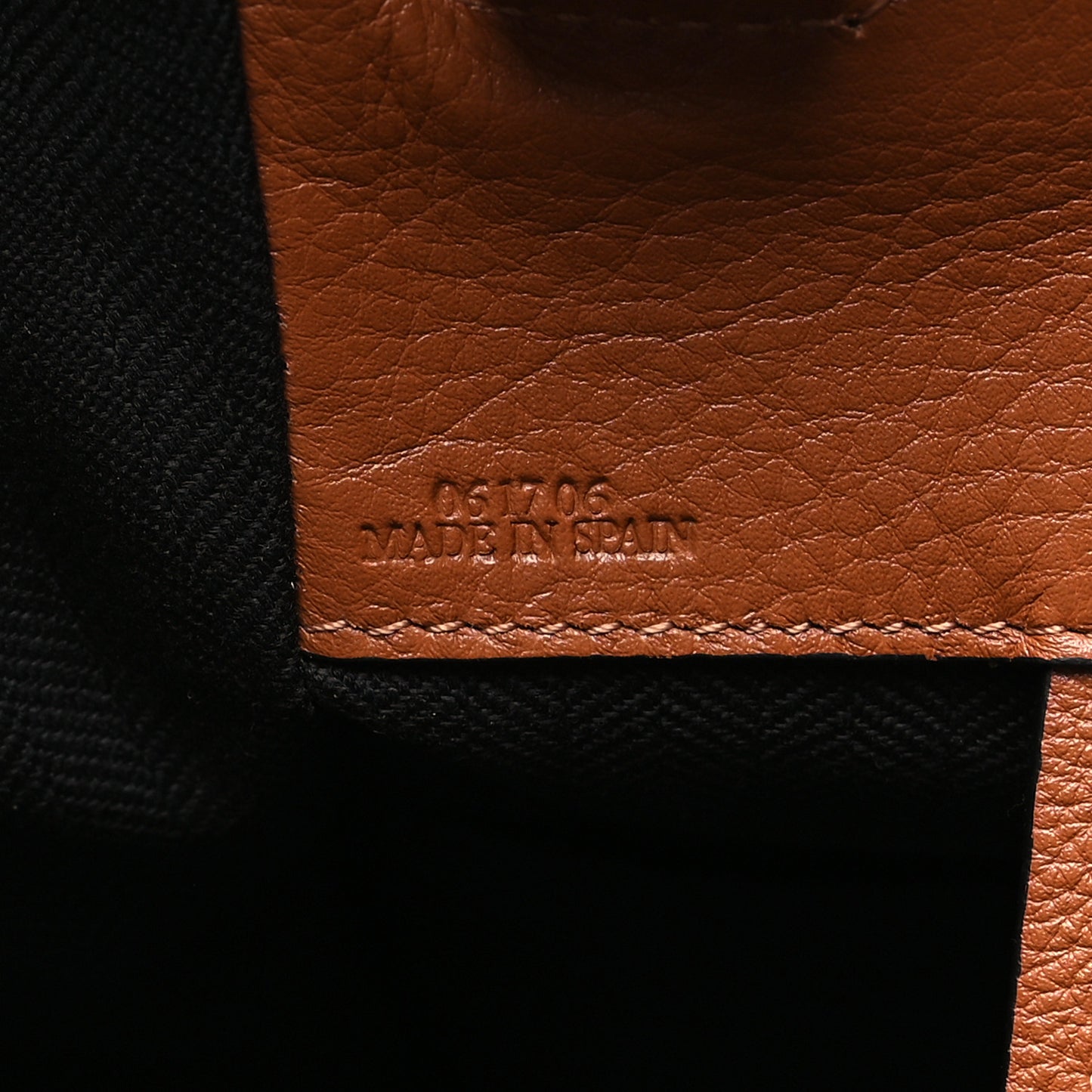 Calfskin Small Hammock Shoulder Bag Tan