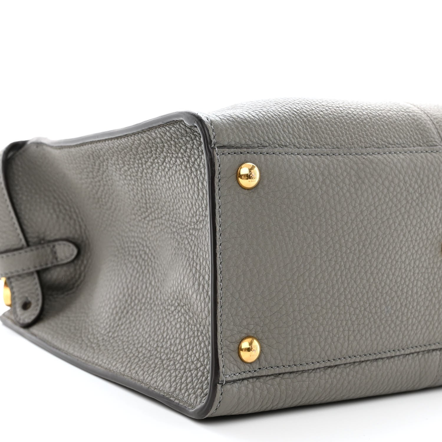 Fendi Cuoio Romano Selleria Bi-Color Medium Peekaboo X-Lite Moon Ghiaia 9 of 11