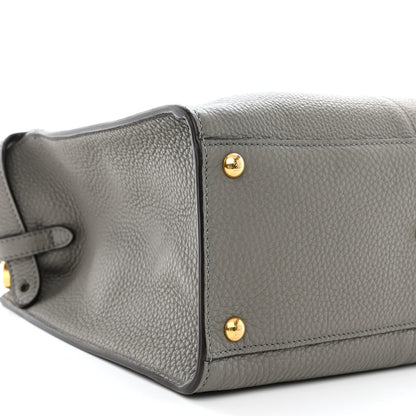 Fendi Cuoio Romano Selleria Bi-Color Medium Peekaboo X-Lite Moon Ghiaia 9 of 11