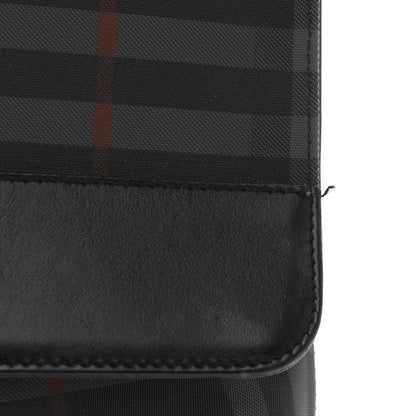 Burberry Nylon Smoked Check Messenger Bag 11 of 17
