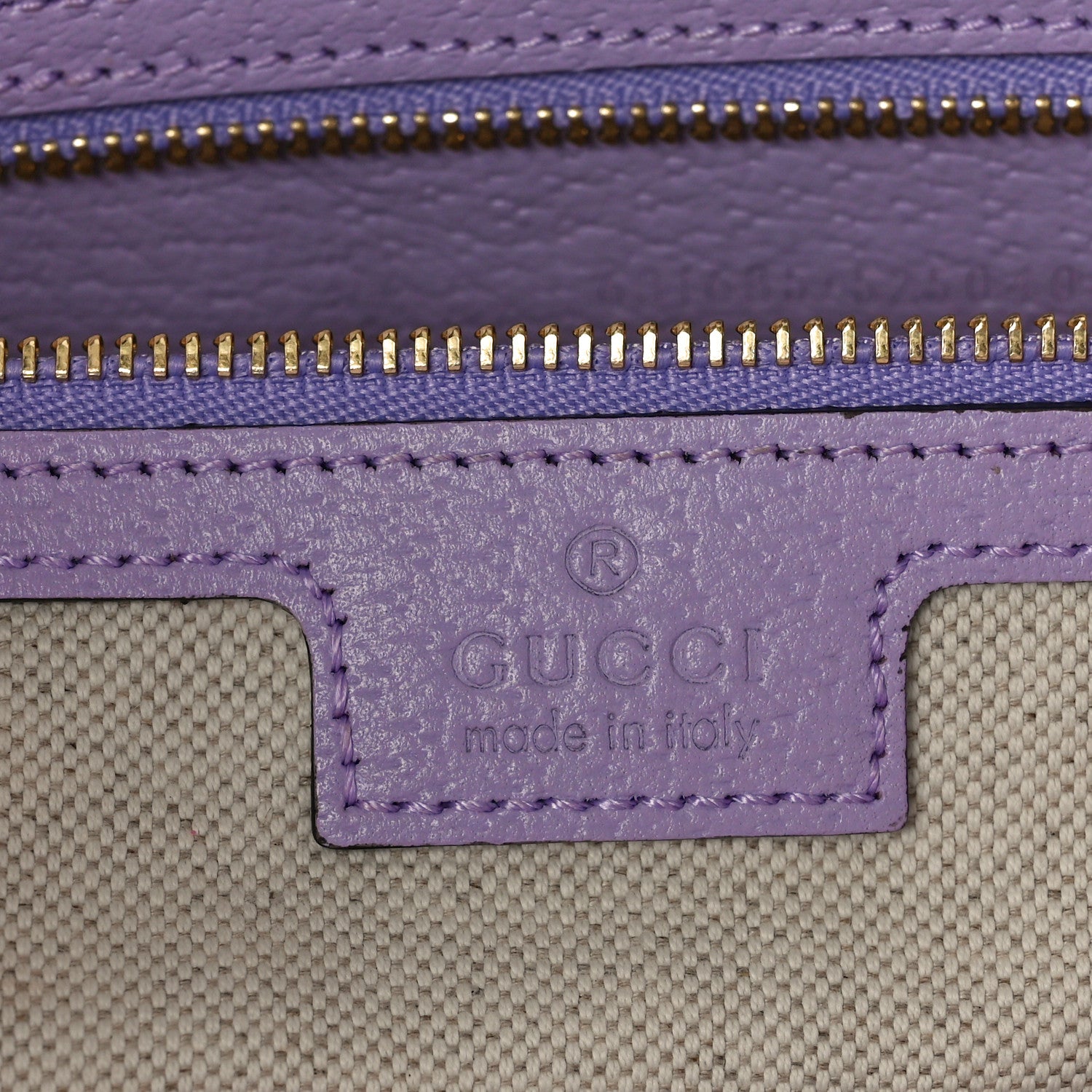 Gucci Monogram Jumbo GG Textured Dollar Calfskin Medium Ophidia Shopping Tote Beige Lapis 6 of 11