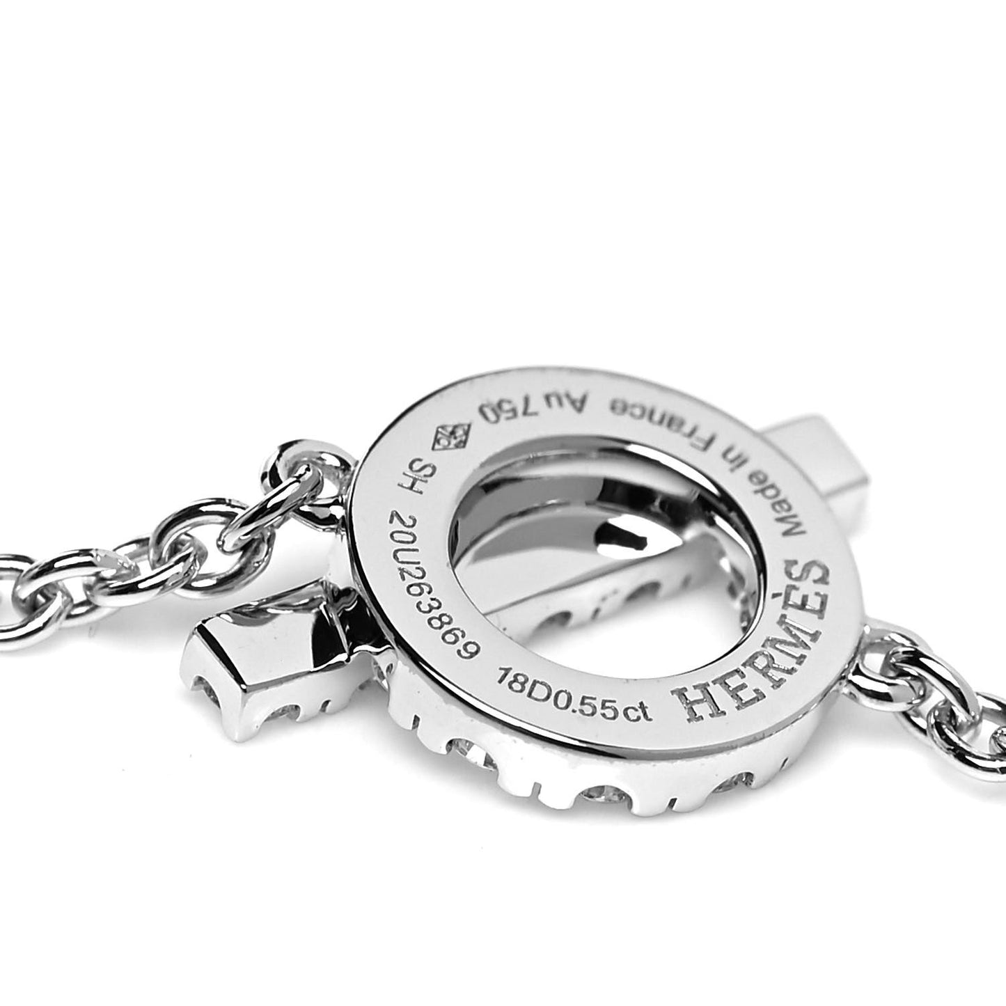 18K White Gold Diamond Finesse Bracelet SH