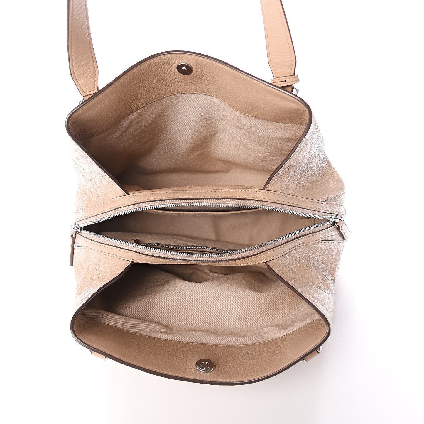 Calfskin Ottomar Monogram Essential Hobo New Beige