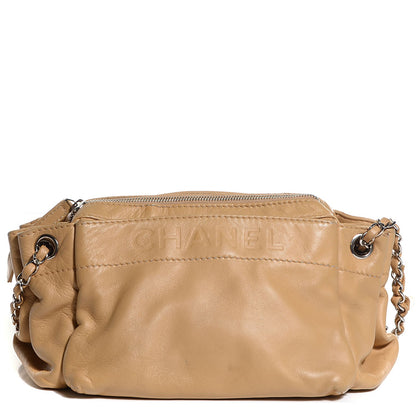 Chanel Lambskin Rock and Chic Shoulder Bag Beige 1 of 7
