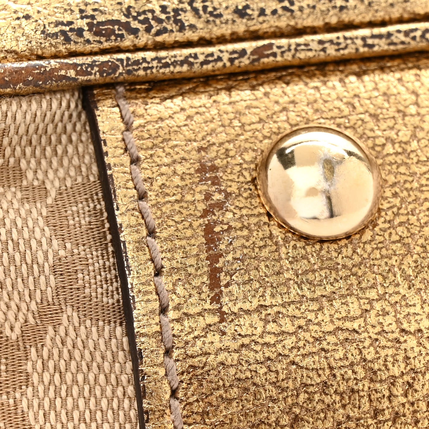 Monogram Medium Princy Tote Gold