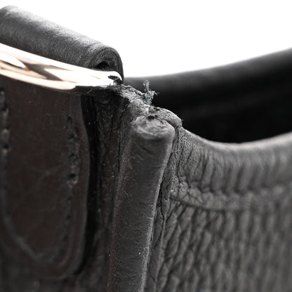 Hermes Taurillon Clemence Evelyne TPM Black 11 of 12