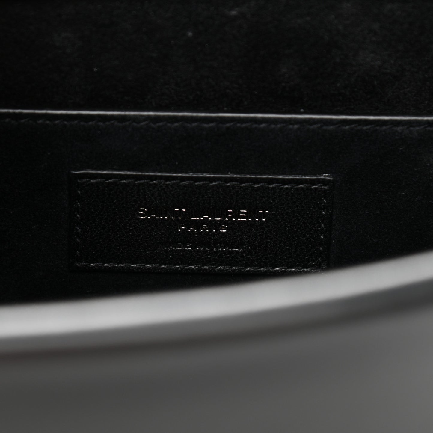 Calfskin Studded Monogram Medium Sulpice Shoulder Bag Black
