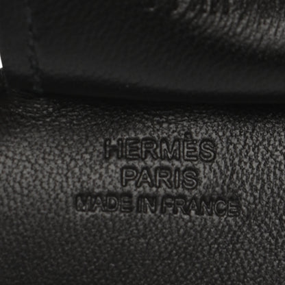 Hermes Milo Lambskin Grigri Rodeo Horse Bag Charm MM So Black 3 of 3