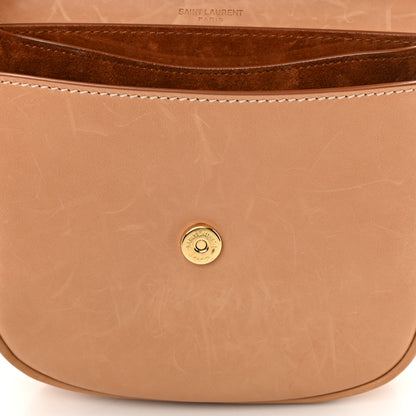 Saint Laurent Smooth Vintage Calfskin Small Kaia Satchel Brown Gold 11 of 14