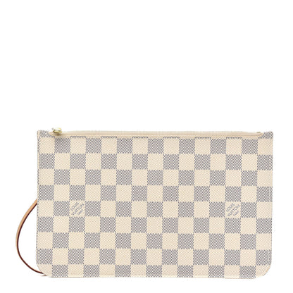 Louis Vuitton Damier Azur Neverfull MM GM Pochette 1 of 8
