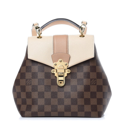 Louis Vuitton Damier Ebene Clapton Backpack Creme 1 of 9