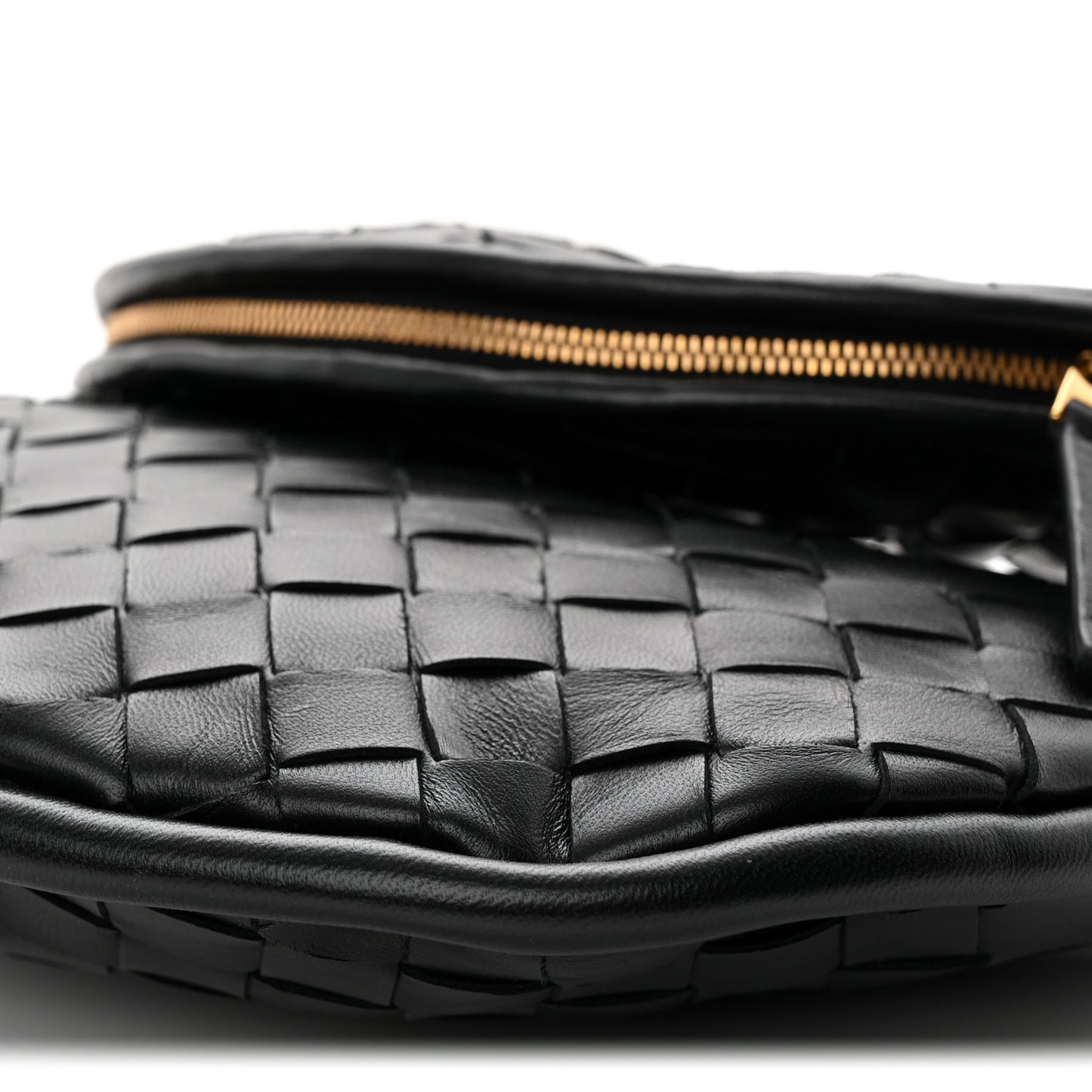 Nappa Intrecciato Small Gemelli Black