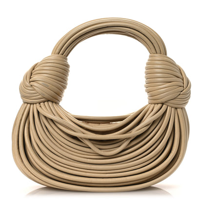 Bottega Veneta Nappa Mini Tubular Double Knot Porridge 1 of 10