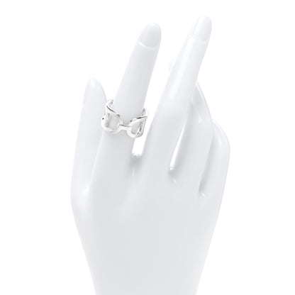 Hermes Sterling Silver MM Ever Chaine d'Ancre Ring 55 7.25 1 of 4