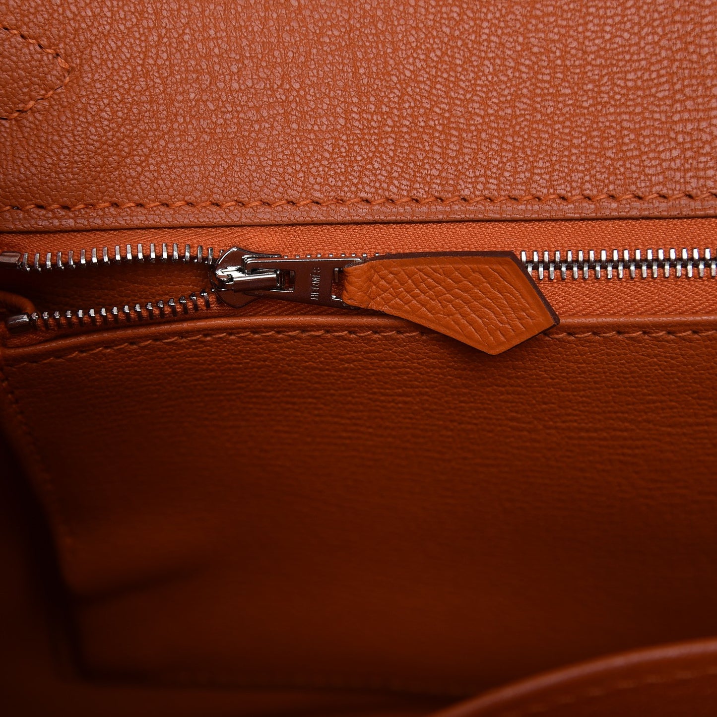Epsom Birkin 30 Orange